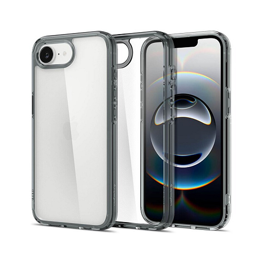 Spigen Ultra Hybrid kryt iPhone 17e/16e šedý Spigen Ultra Hybrid kryt iPhone 17e/16e šedý