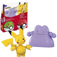 Mattel Mega Construx Pokémon pokéball - Pikachu & Ditto