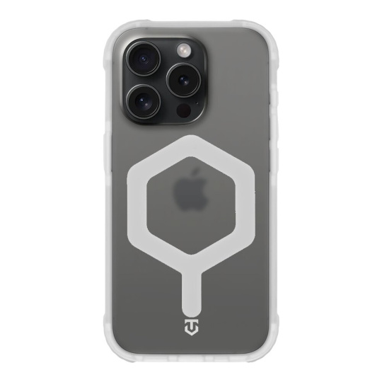 Tactical MagForce Hexagon kryt Apple iPhone 15 Pro bílý