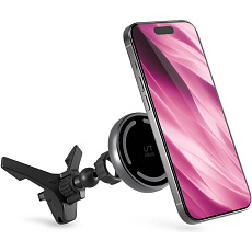 iWant Air MagSafe držák do auta s bezdrátovým nabíjením vesmírně šedý