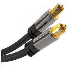 PremiumCord Kabel Toslink M/M, 6mm, 3m, černá PremiumCord Kabel Toslink M/M, 6mm, 3m, černá