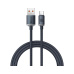 Baseus Crystal Shine Series kabel USB-A/USB-C (100W) 1,2m černý