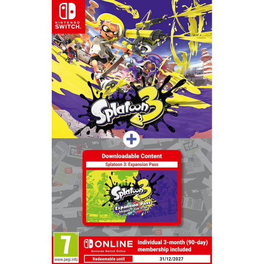 Splatoon 3 + Expansion Pass (Switch)