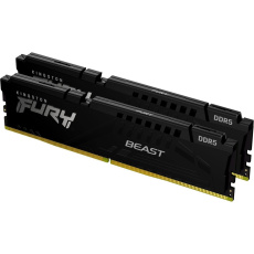 Kingston FURY Beast DDR5 64GB 6000MHz CL30 2x32GB Černá