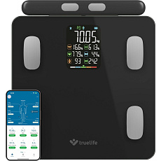 TrueLife FitScale W8 chytrá váha černá