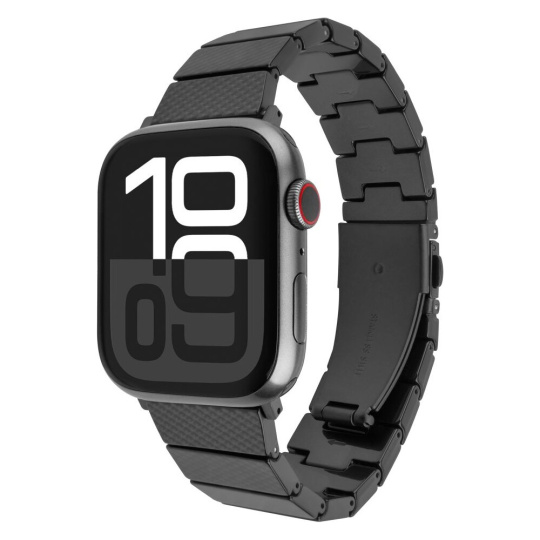 FIXED Resin Strap řemínek Apple Watch 44/45/46/49mm černý