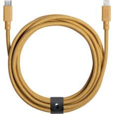 Native Union Belt Cable (USB-C – Lightning) 3 m béžový