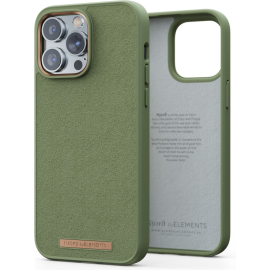 NJORD Comfort+ Case iPhone 14 Pro Max Olive