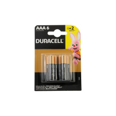 Duracell Basic AAA alkalická baterie, 6 ks