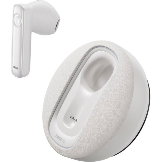 Baseus Bowie CM10 bezdrátové sluchátko se solárním nabíjením bílé Baseus Bowie CM10 bezdrátové sluchátko se solárním nabíjením bílé