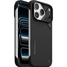 Aulumu A17 Aramid Fiber MagSafe kryt iPhone 17 Pro Black