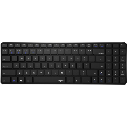 Rapoo E9100M bezdrátová klávesnice černá