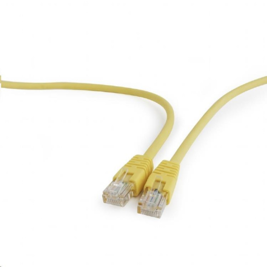 GEMBIRD kabel patchcord Cat5e UTP 3m, žlutý