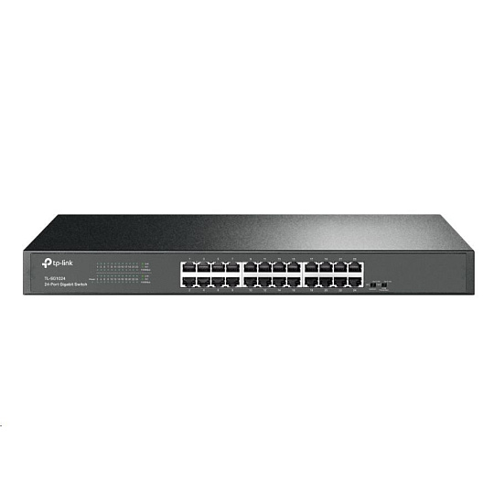TP-Link switch TL-SG1024 (24xGbE, fanless)