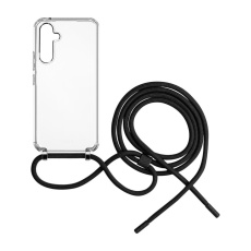 FIXED Pure Neck kryt s černou šňůrkou na krk pro Samsung Galaxy A54 5G