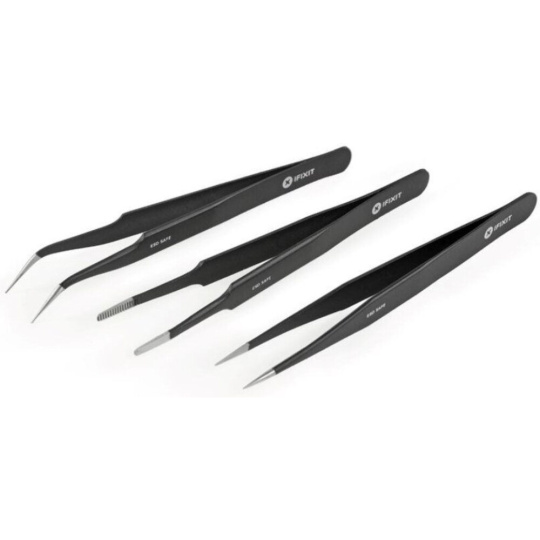 iFixit Precision Tweezers Set Pro sada 3 pinzet