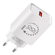 Obal:Me nabíječka USB-A (18W) bílá