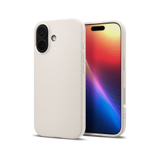 Spigen Liquid Air kryt iPhone 17 natural titanium