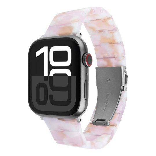FIXED Resin Strap řemínek Apple Watch 38/40/41mm růžový