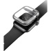 UNIQ Garde Hybrid TPU+PC pouzdro Apple Watch Series 4/5/6/SE (44mm) kouřové