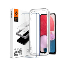 Spigen AlignMaster Glas.tR 2 Pack tvrzenné sklo Samsung Galaxy A13