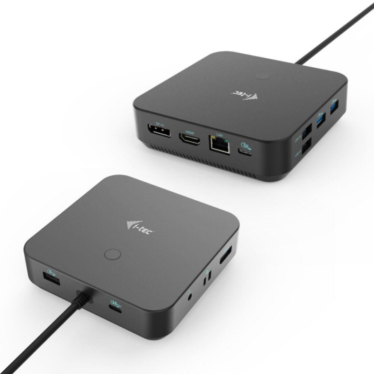 i-tec USB-C HDMI + Dual DP Docking Station + Power Delivery 100 W