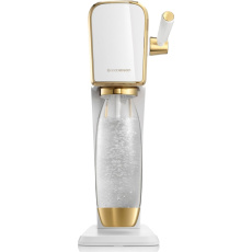 SodaStream Art výrobník sody, mechanický, 1l láhev, bombička s CO2, bílá / zlatá SodaStream Art výrobník sody, mechanický, 1l láhev, bombička s CO2, bílá / zlatá
