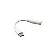 Akasa redukce USB-C - 3.5mm Jack, 10cm, bílá