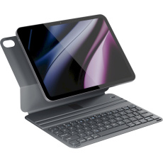Epico UltraBoard ploché pouzdro s klávesnicí pro Apple iPad 10,9" (2022)/11" (A16) CZ šedé