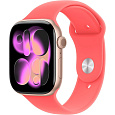 Apple Watch 49/46/45/44mm guavově růžový sportovní řemínek S/M