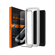 Spigen 3D tvrzené sklo Align FC Apple iPhone 11 Pro/XS/X černé