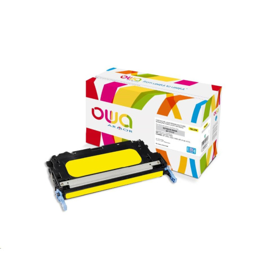 OWA Armor toner pro HP Color Laserjet 3800, 8000 Stran, Q7582A JUMBO, žlutá/yellow