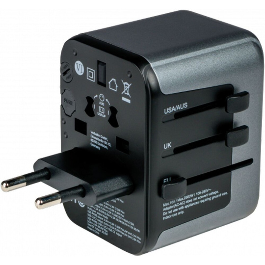 VERBATIM Universal Travel Adapter UTA-03 Cestovní adapter VERBATIM Universal Travel Adapter UTA-03 Cestovní adapter