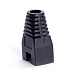 Ochrana pro konektor RJ45, non-snag-proof - černá, 100ks