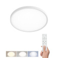 Solight LED osvětlení s dálkovým ovladačem Estela White UGR, 40W, 4300lm, 40cm, URG