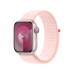 Apple Watch 41/40/38mm světle růžový provlékací sportovní řemínek