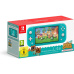 Nintendo Switch Lite konzole tyrkysová + ACNH bundle