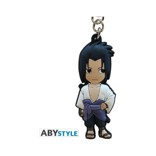 Gumová klíčenka Abysse Corp Naruto Shippuden - Sasuke