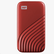 SanDisk WD My Passport SSD externí 1TB , USB-C 3.2 ,1050/1000MB/s R/W PC & Mac ,Red