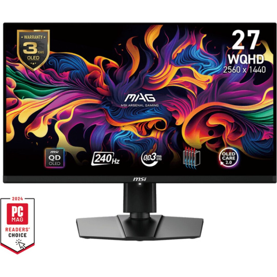 MSI MAG 271QPX QD-OLED E2 herní monitor 26,5"