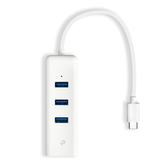TP-Link UE330C USB-C/Ethernet síťový adaptérm USB hub (1xUSB3.0 -> 1xGbE, 3xUSB3.0) TP-Link UE330C USB-C/Ethernet síťový adaptérm USB hub (1xUSB3.0 -> 1xGbE, 3xUSB3.0)