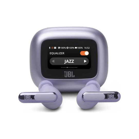 JBL Live Beam 3 bezdrátová sluchátka TWS fialová