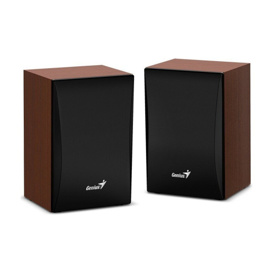 Genius SP-HF380BT bezdrátové reproduktory 2.0 černé/hnědé Genius SP-HF380BT bezdrátové reproduktory 2.0 černé/hnědé