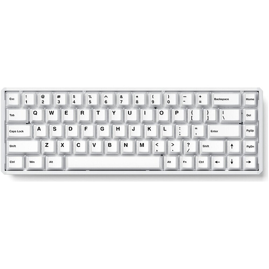 Akko MOD68 HE Akko AstroAim herní klávesnice (US) bílá