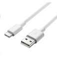 PremiumCord Kabel USB 3.1 C/M - USB 2.0 A/M, rychlé nabíjení proudem 3A, 2m, bílá