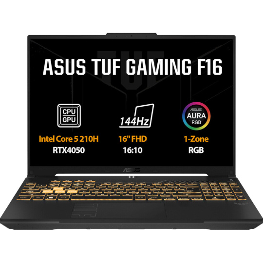 ASUS TUF Gaming F16 (FX607VU-RL032W) šedý