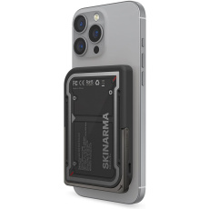 SKINARMA Nexus Mecha MagSafe powerbanka se stojánkem, USB-C, PD (5000 mah) černá SKINARMA Nexus Mecha MagSafe powerbanka se stojánkem, USB-C, PD (5000 mah) černá