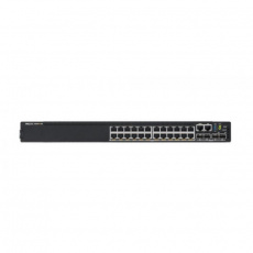 DELL Powerswitch N2224PX-ON 24x1/2.5G PoE 30W/60W 4x25G 2x40G Stacking 1xAC PSU IO/PS airflow OS6 DELL Powerswitch N2224PX-ON 24x1/2.5G PoE 30W/60W 4x25G 2x40G Stacking 1xAC PSU IO/PS airflow OS6