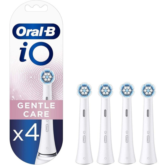 Oral-B iO Gentle Care náhradní hlavice (4 ks) bílé