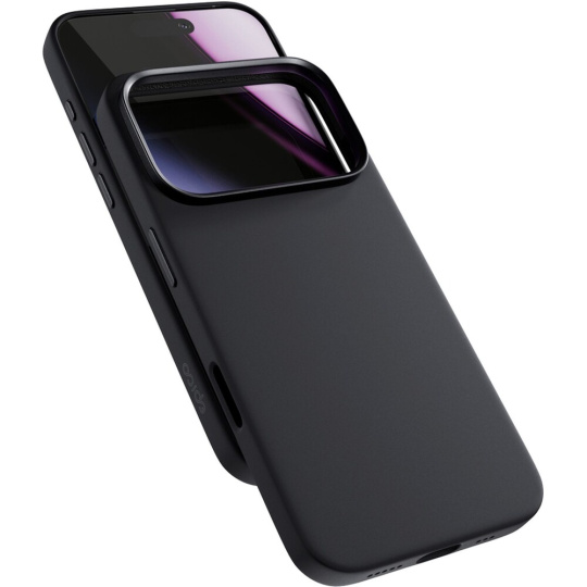 Epico Silicone Pro Mag+ kryt pro iPhone 17 Pro Max Qi2 & Magsafe kompatibilní černý